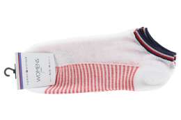 TOMMY HILFIGER Dámské ponožky white-red