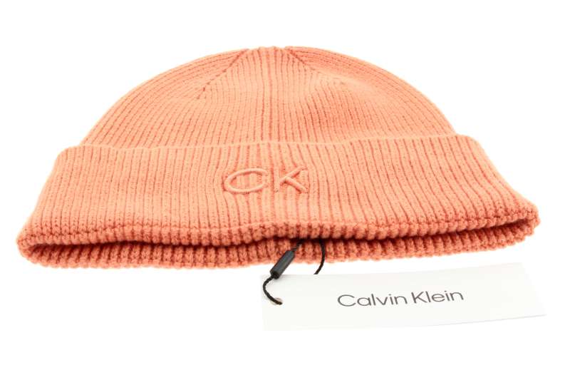 CALVIN KLEIN Dámská oranžová čepice